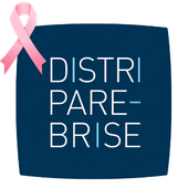 Logo Distri pare-Brise Octobre Rose